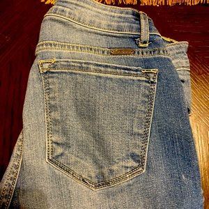 Cropped Jeans with holes